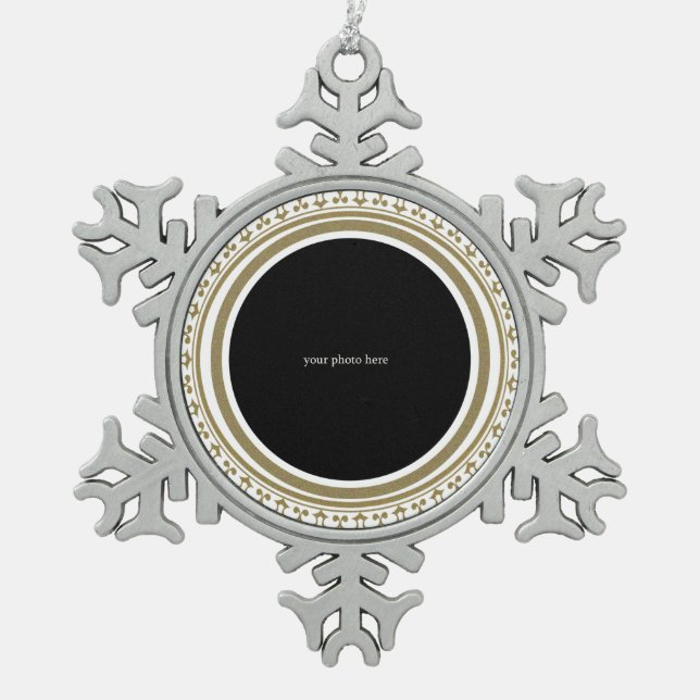 Ornement Flocon De Neige Little Angel - (Devant)