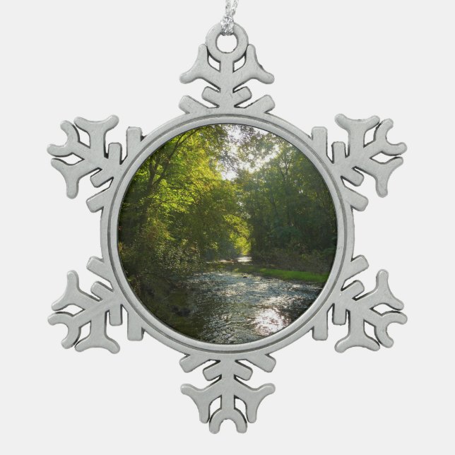 Ornement Flocon De Neige Little Patuxent River de Savage Park (Devant)