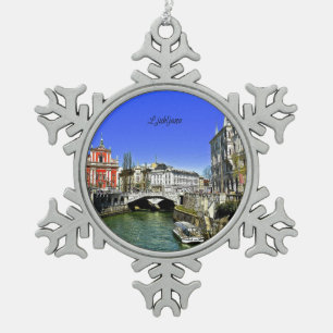 Ornement Flocon De Neige Ljubljana Slovénie