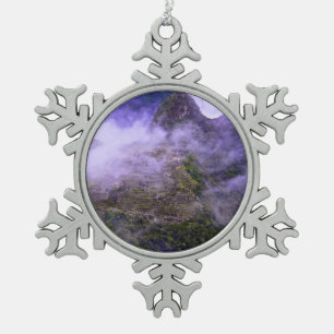 Ornement Flocon De Neige Machu Picchu, Pérou