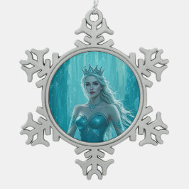 Ornement Flocon De Neige Magical Ice Queen Winter Christmas