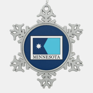Ornement Flocon De Neige Minnesota