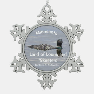 Ornement Flocon De Neige Minnesota