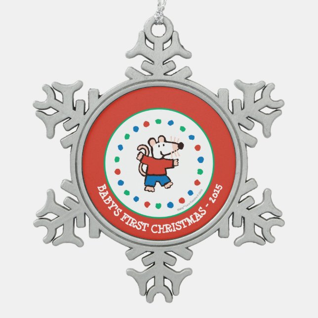 Ornement Flocon De Neige Mon ami Maisy (Devant)