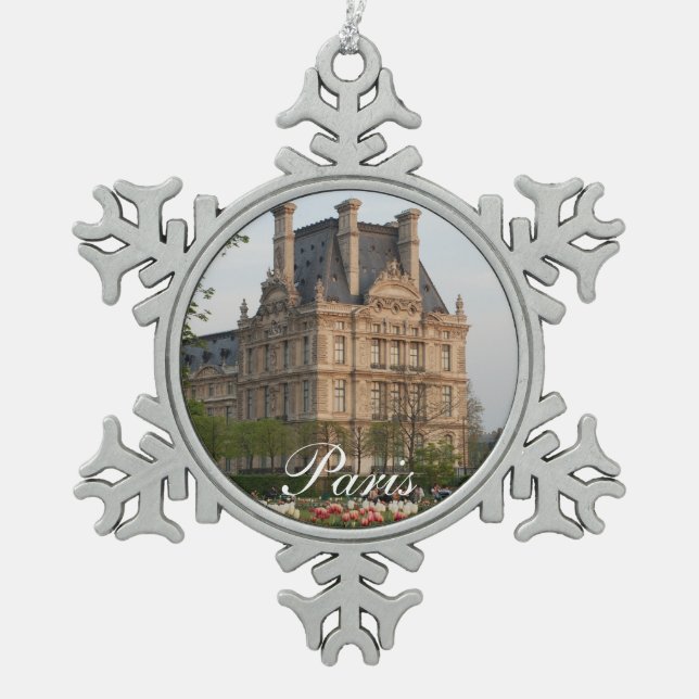 Ornement Flocon De Neige Musée du Louvre (Devant)