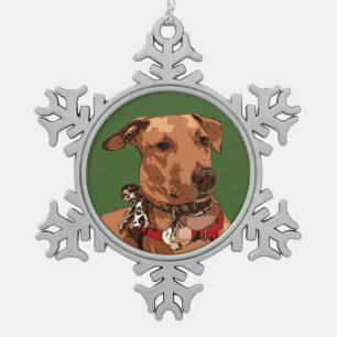 ORNEMENT FLOCON DE NEIGE MUTT