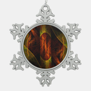 Ornement Flocon De Neige Mystique Jungle