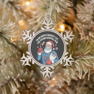 Ornement Flocon De Neige Noël 2026,