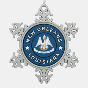 Ornement Flocon De Neige Nouvelle-Orléans Louisiane