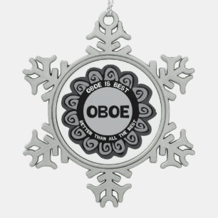Ornement Flocon De Neige Oboe est le meilleur