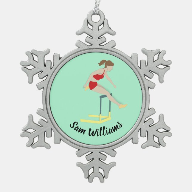 Ornement Flocon De Neige Obstacles (Devant)