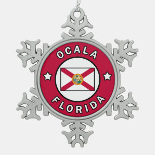 Ornement Flocon De Neige Ocala Floride