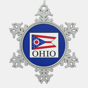Ornement Flocon De Neige Ohio