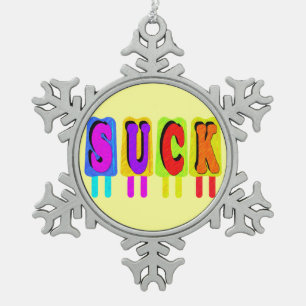 Ornement Flocon De Neige Ornement de chance