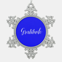 Ornement de gratitude