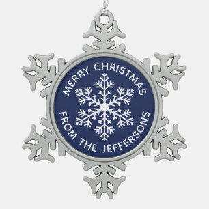Ornement Flocon De Neige Ornement de Noël des flocs de neige