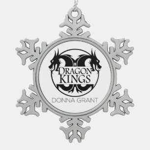 Ornement Flocon De Neige Ornement de rois de dragon
