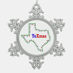 Ornement Flocon De Neige Ornement de TeXmas