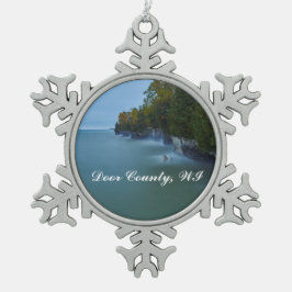 Ornement Flocon De Neige Parc de point de caverne, le comté de Door,