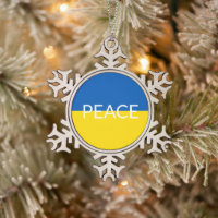 Peace Ukraine drapeau bleu jaune texte personnalis