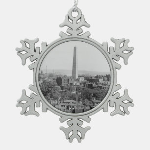 Ornement Flocon De Neige Photographie vintage de Charlestown le