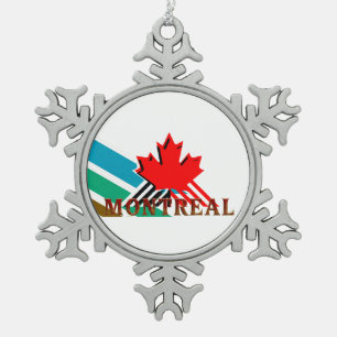 Ornement Flocon De Neige PIÈCE EN T Montréal