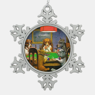 Ornement Flocon De Neige Poker