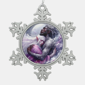 Ornement Flocon De Neige Quaraun & BoomFuzzy - Embrasser