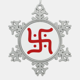 Ornement Flocon De Neige religion indoue traditionnelle indienne de symbole
