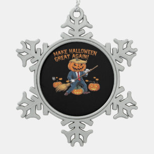 Ornement Flocon De Neige Rendre Halloween magnifique - Citation Éffrayante 