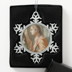 Ornement Flocon De Neige Saint Gabriel l'Archange (M 011)