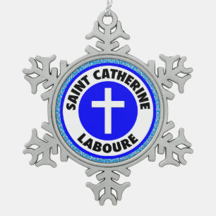 Ornement Flocon De Neige Sainte-Catherine Laboure