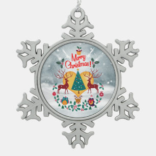 Ornement Flocon De Neige Soul de Noël