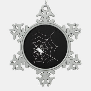Ornement Flocon De Neige Spider Web Grossesse Faire-part Halloween