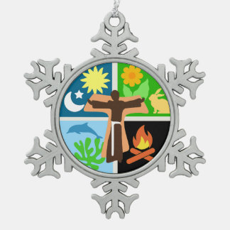 Ornement Flocon De Neige St. Francis Canticle of Creation Ornament