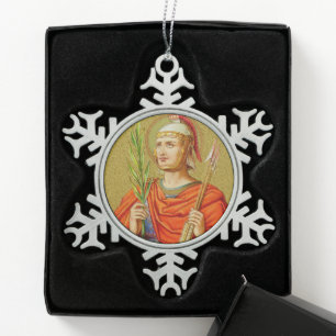 Ornement Flocon De Neige St. Sébastien (SNV 24)