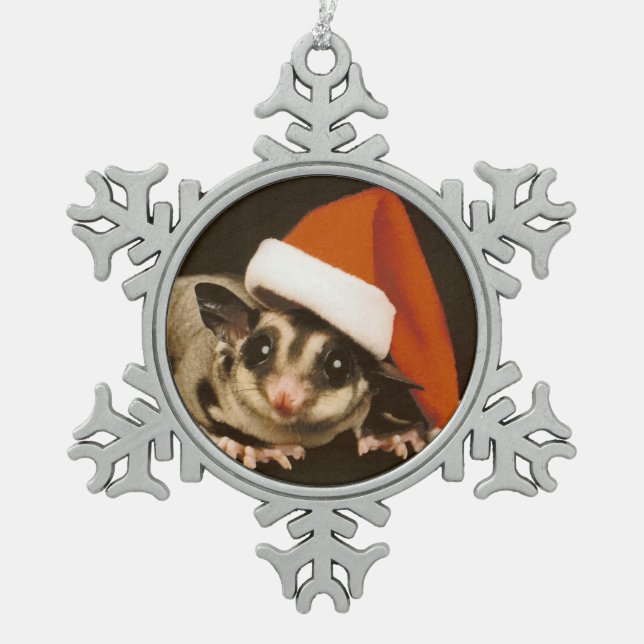 Ornement Flocon De Neige Sugar Glider Christmas (Devant)