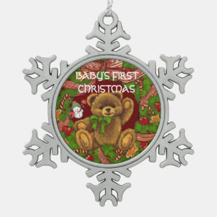 ORNEMENT FLOCON DE NEIGE SUZANNE ELIZABETH CHRISTMAS COLLECTION