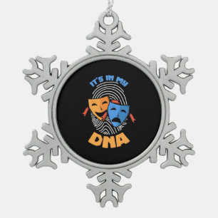 Ornement Flocon De Neige Théâtre Il Est Dans Mon Adn
