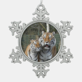 Ornement Flocon De Neige Tiger_2015_0401
