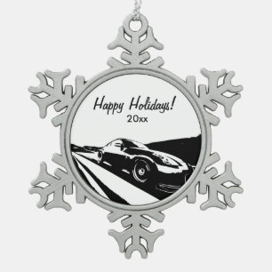 Ornement Flocon De Neige Tir de roulement de Nissan 350Z