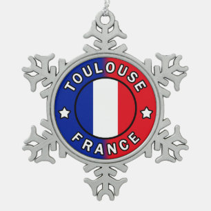 Ornement Flocon De Neige Toulouse France