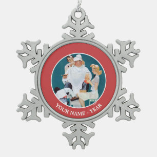 Ornement Flocon De Neige Traitement complet