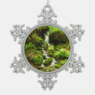 Ornement Flocon De Neige Trillium Falls à Redwood National Park