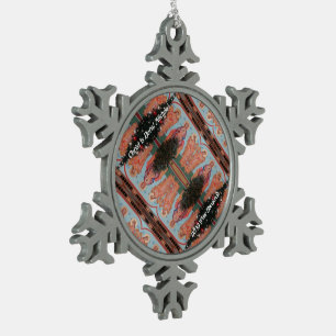 Ornement Flocon De Neige Ukrainian Christmas Ornament