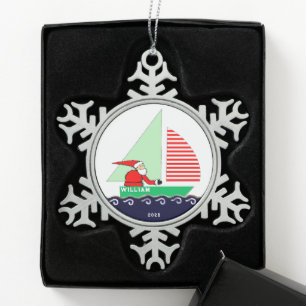 Ornement Flocon De Neige Voile Noël Collectif