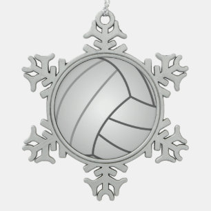 Ornement Flocon De Neige Volleyball