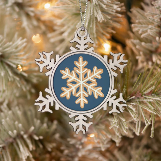 Ornement Flocon De Neige Whimsical Christmas Cookie Icons (Arbre)