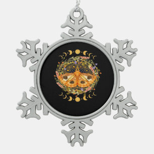 Ornement Flocon De Neige Whimsigoth Moth Classic