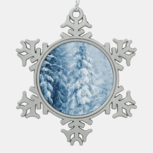 Ornement Flocon De Neige Whispers d'hiver